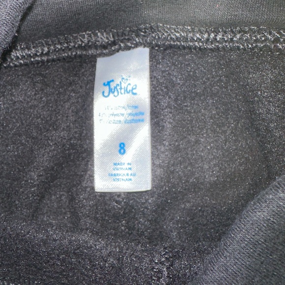 Girls Fleece Lined Leggings - Picture 2 of 2